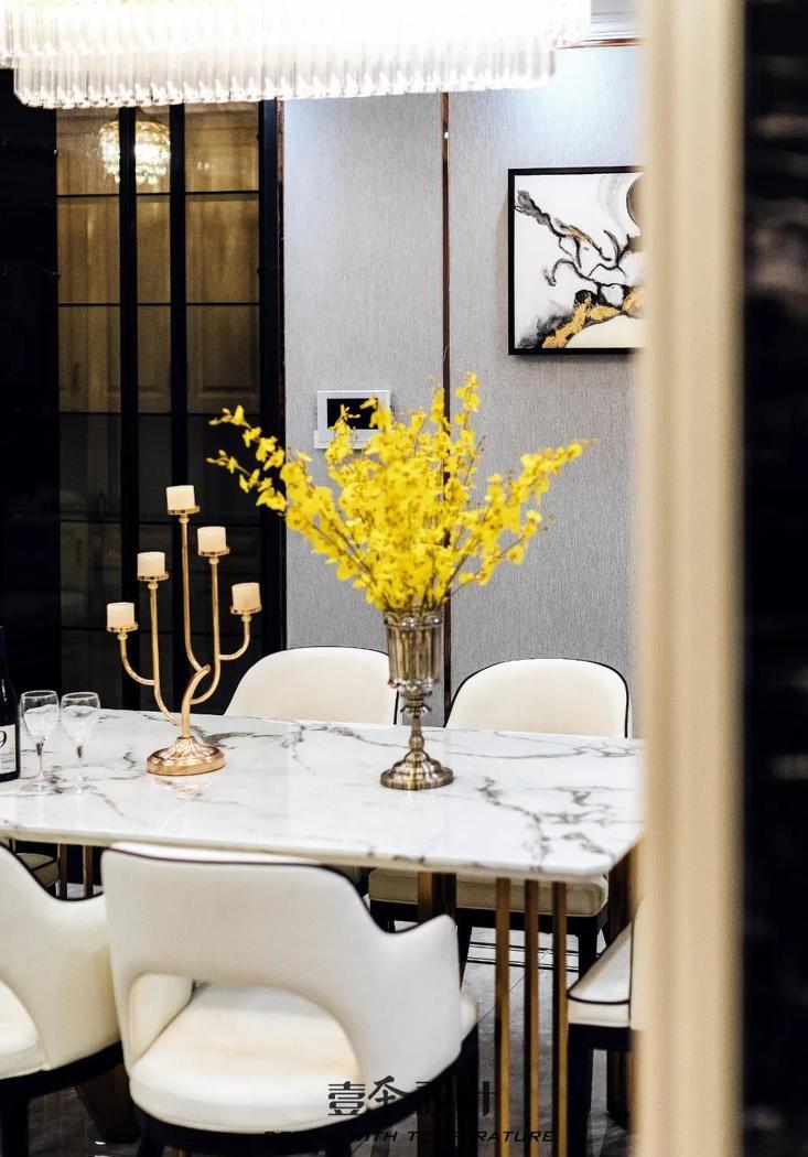 轻奢改造,八角玄关、开放式厨房打造现代宜居空间-34