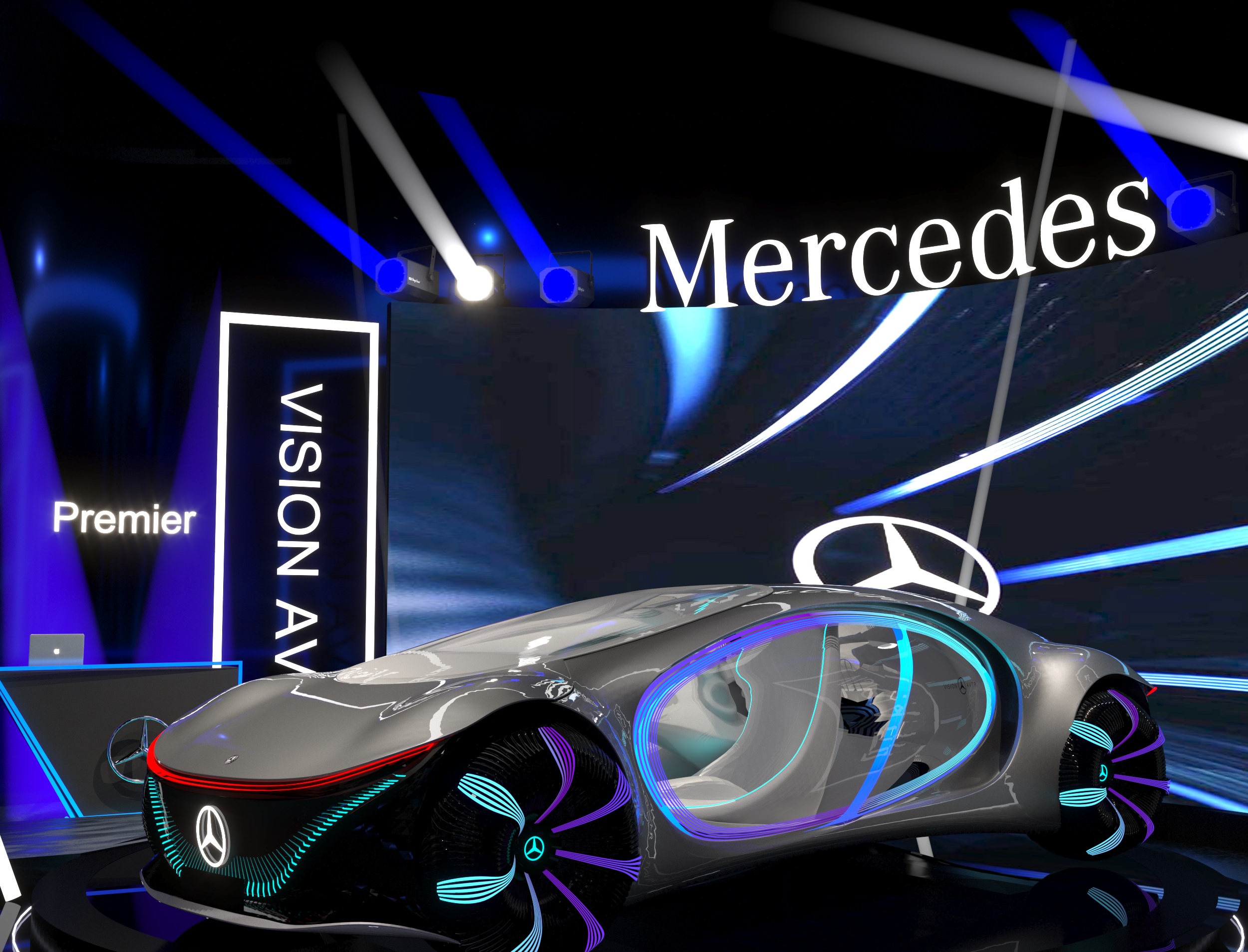 Mercedes Benz Egypt Showroom and Experience center-1