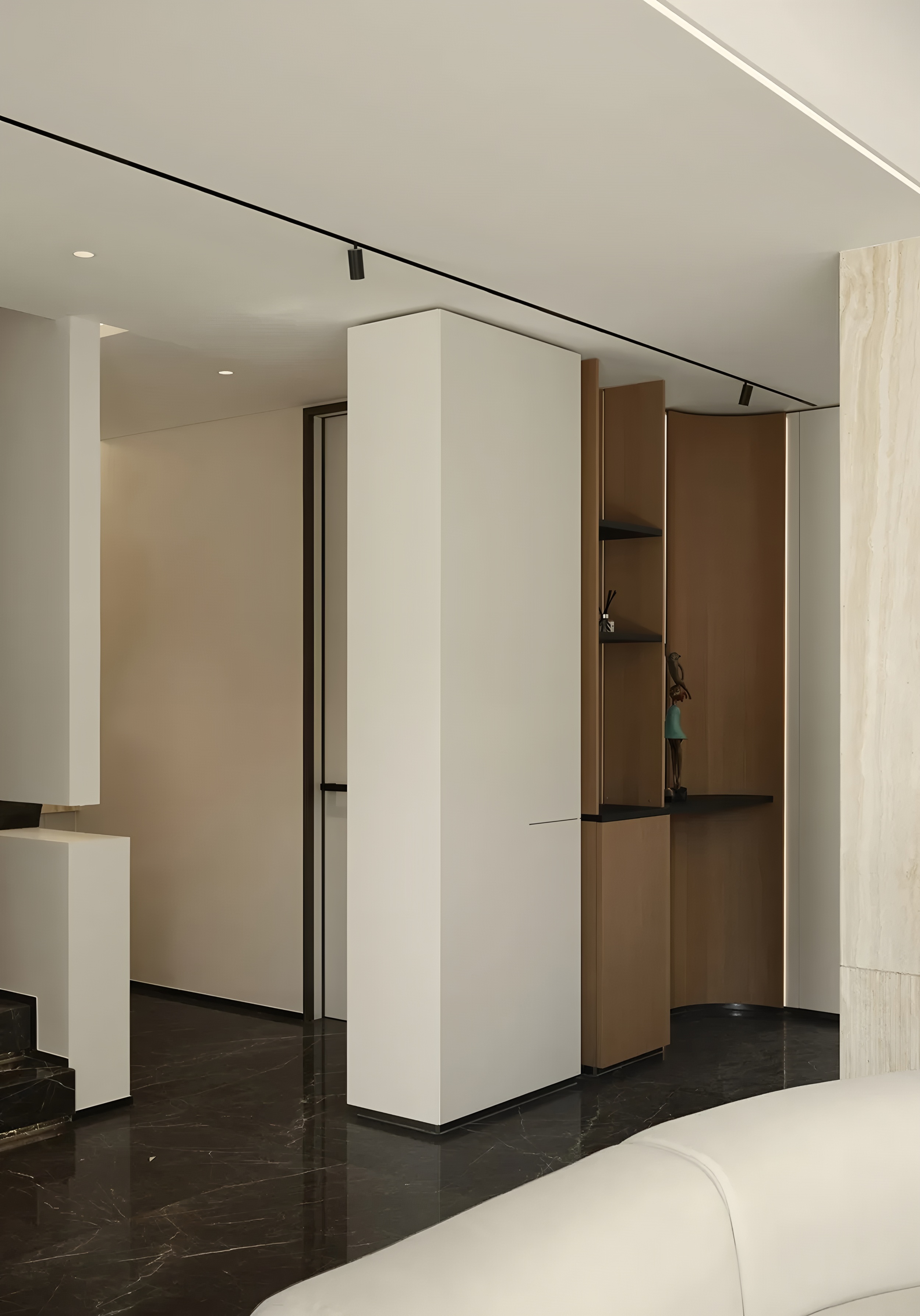 南京536㎡简约别墅丨中国南京丨观享际SKH室内设计-41