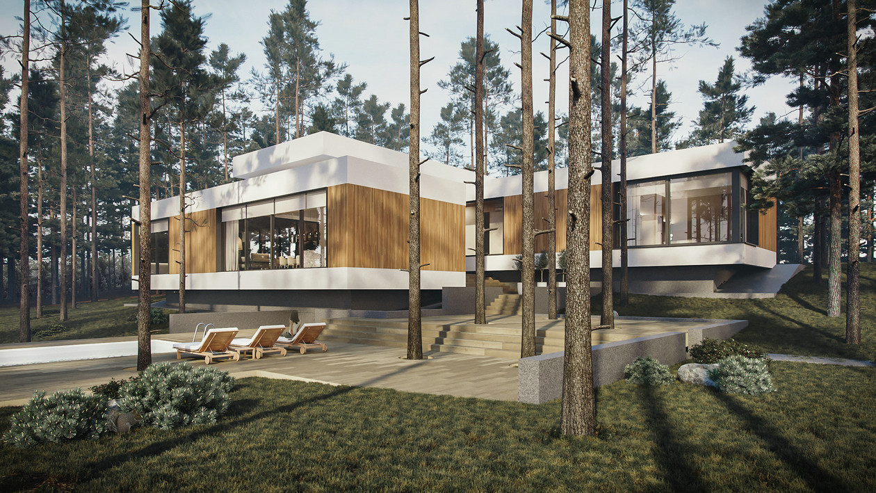 乡村别墅装修设计案例-14