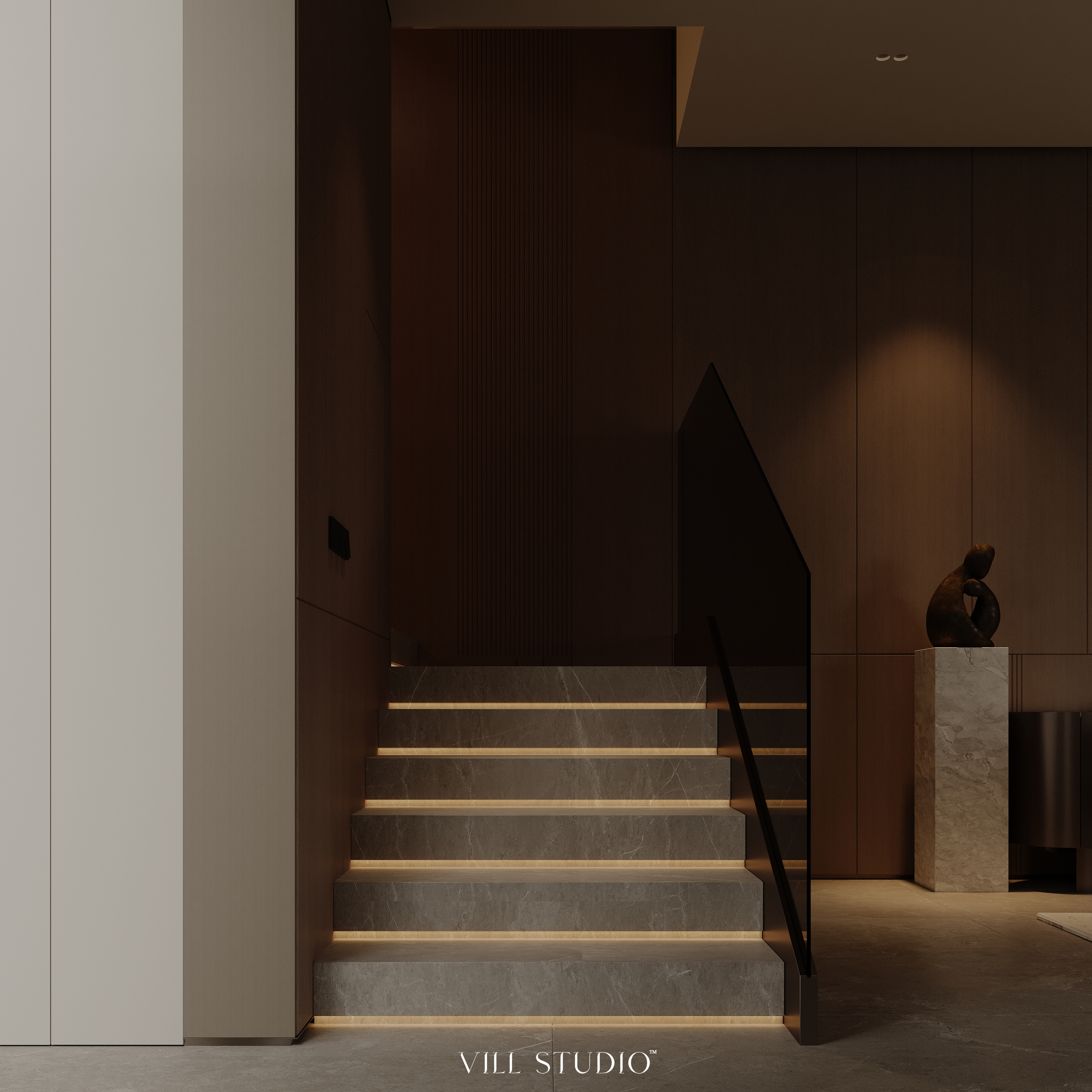 MODERN LIVING - DINING INTERIOR DESIGN | KSA-21