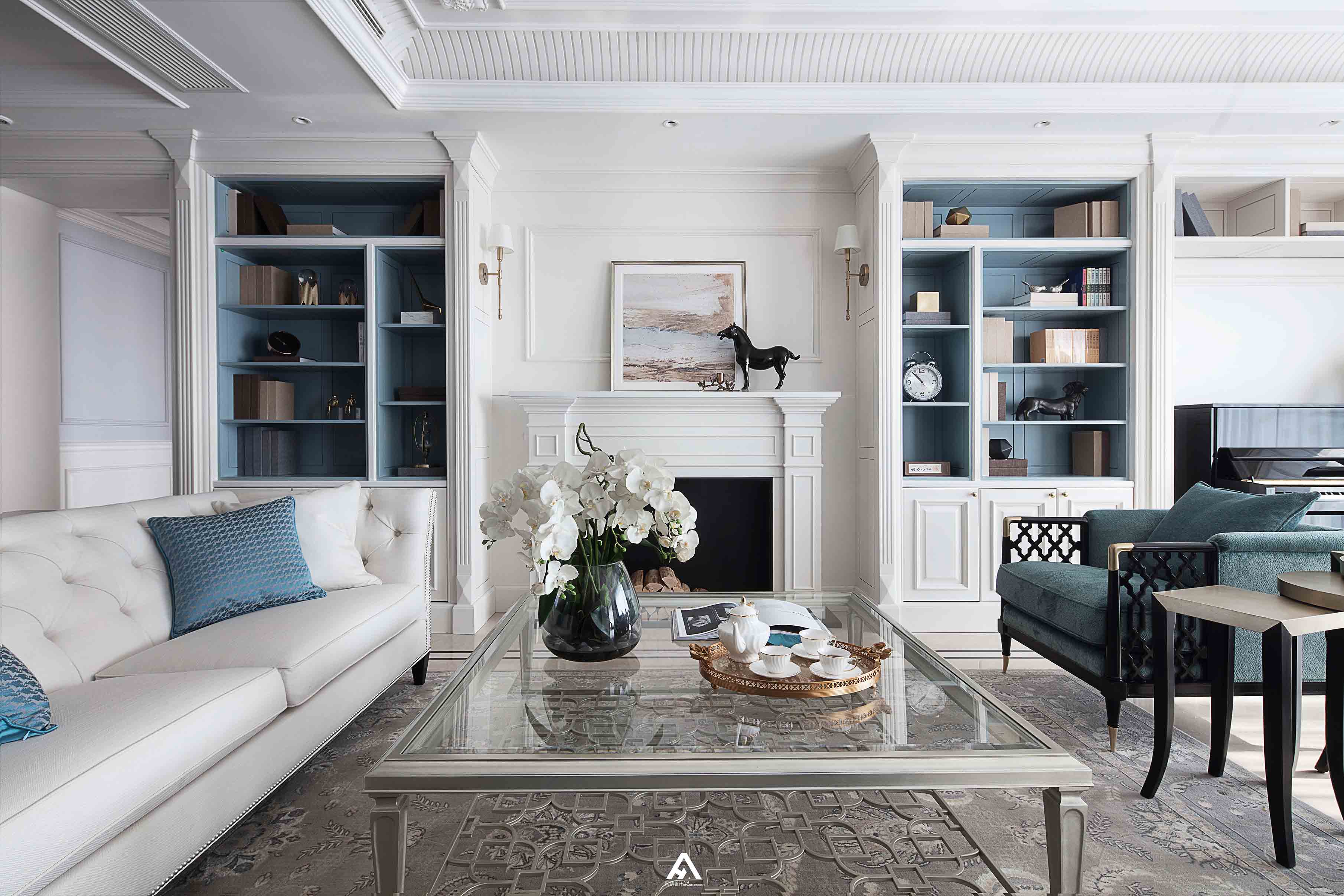 南昌阿鹤设计 | 现代轻奢的雅致空间-20