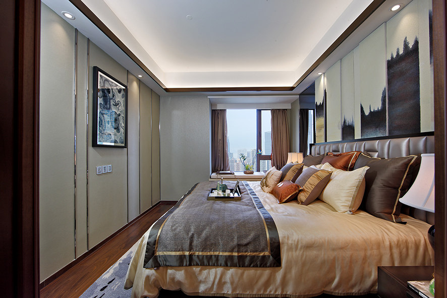 武汉金融汇新中式雅韵空间 | 自由穿梭的舒逸悦然-41