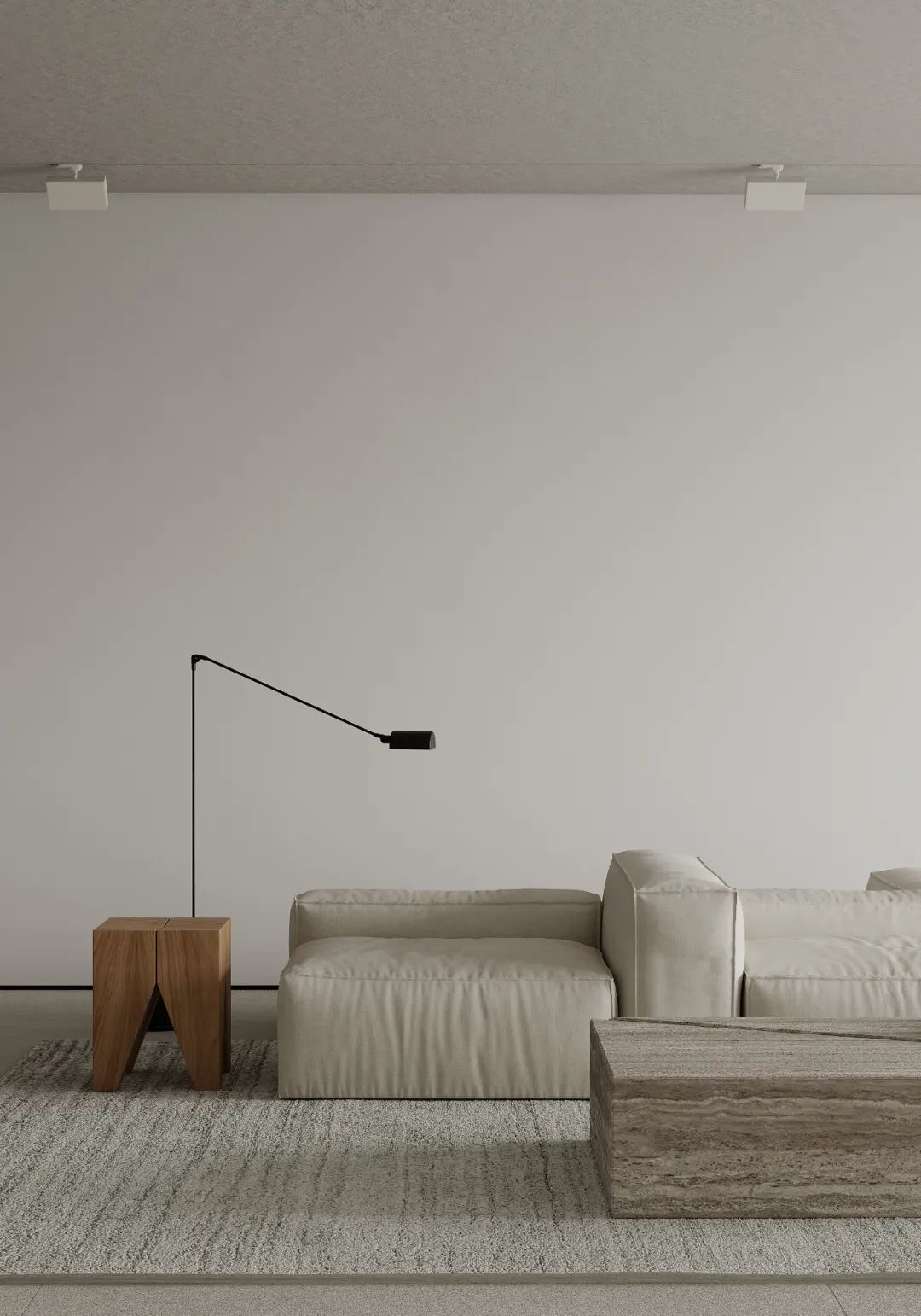 无限STUDIO｜200㎡住宅 呈现空间原本的样子-8