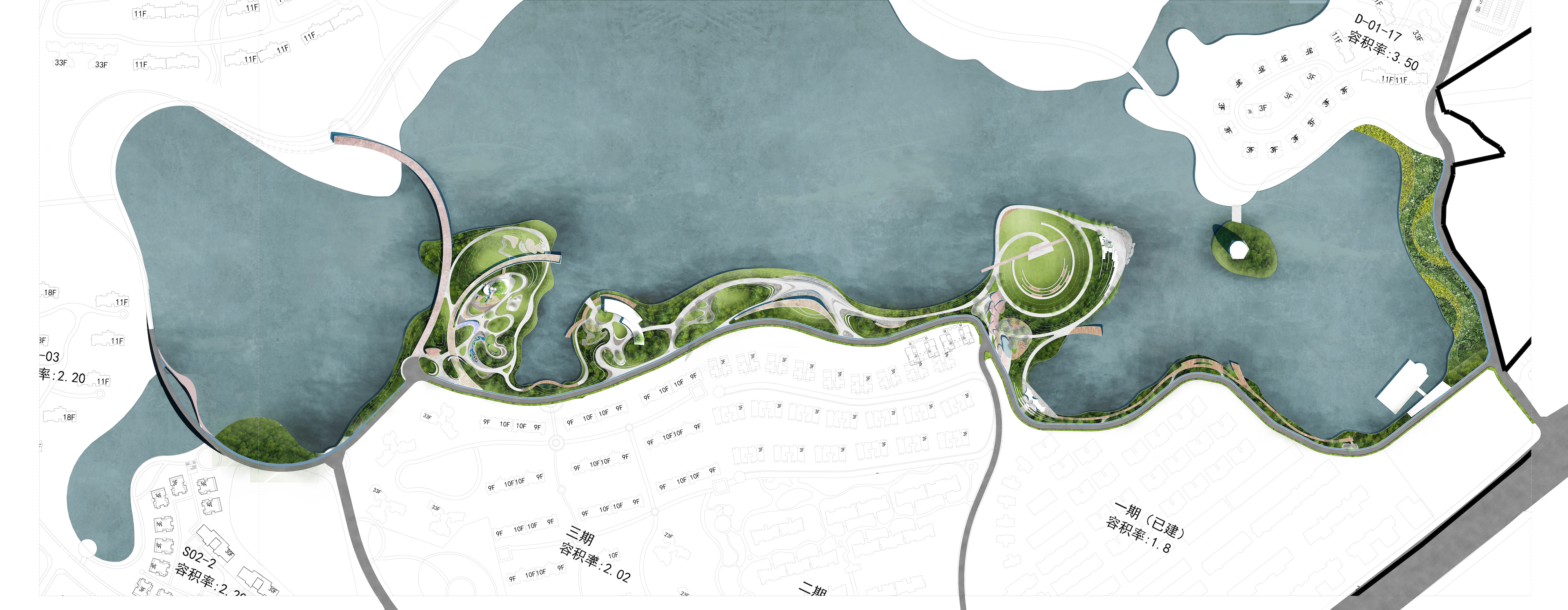 星河明珠湾环湖路景观设计丨中国广东丨希尔景观设计有限公司-6