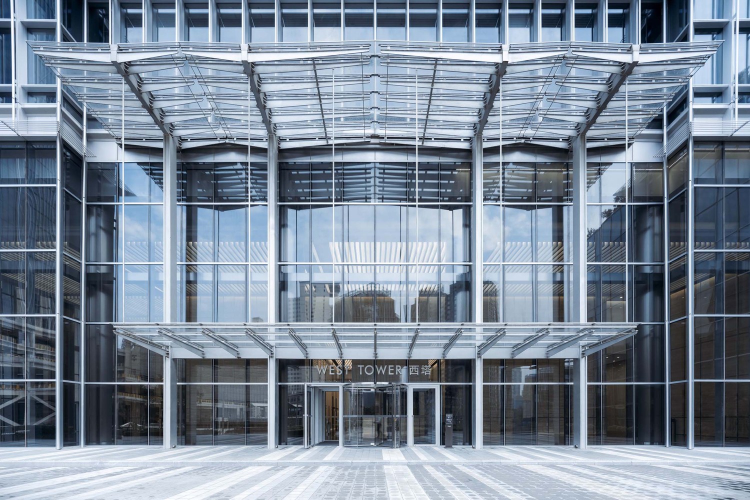 Raffles City The Bund 办公建筑设计丨中国上海丨Pelli Clarke & Partners-29