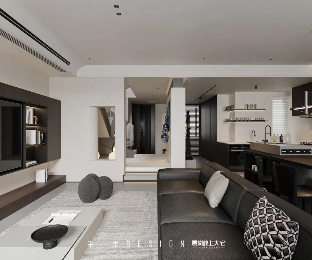 观岚峰上大宅丨金颖：简约格调，不失其华的宜居空间-24