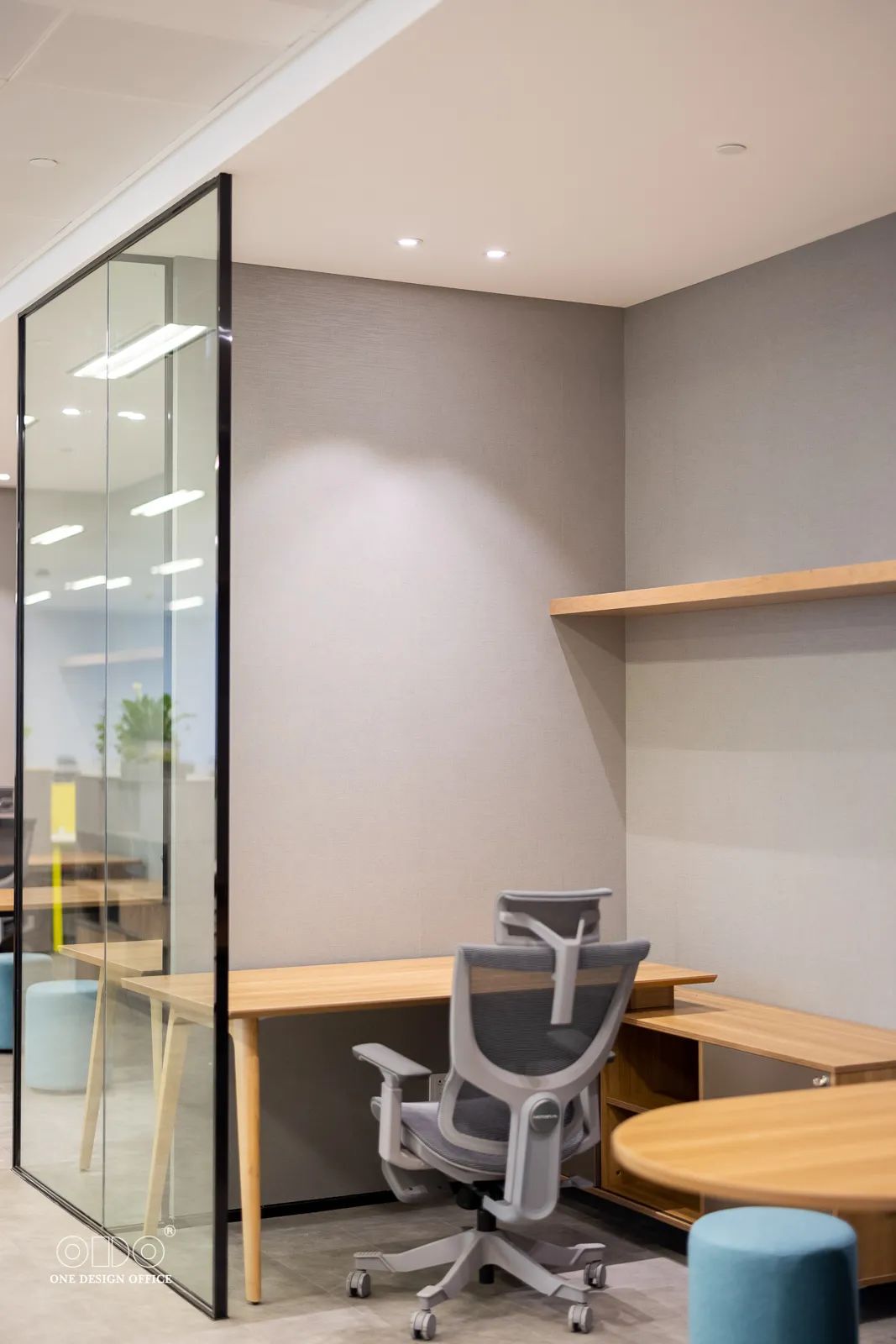 成都正象设计办公空间丨中国成都丨ODO 设计施工团队-46