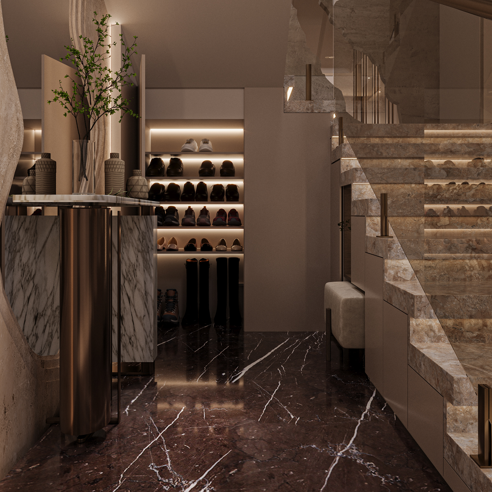 Olive Living Space | Modern Residential Interior-11