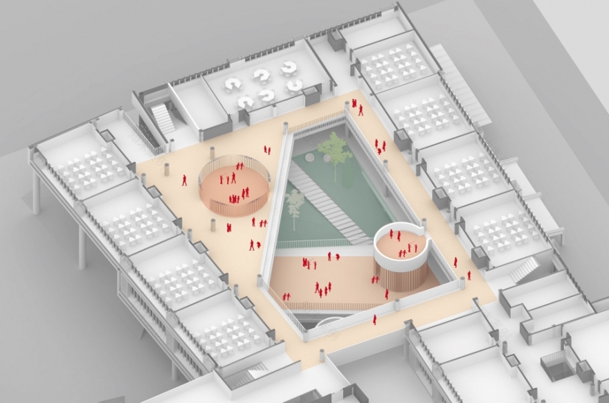 华中师范大学附属龙园学校 | 绿色校园,互动空间-27