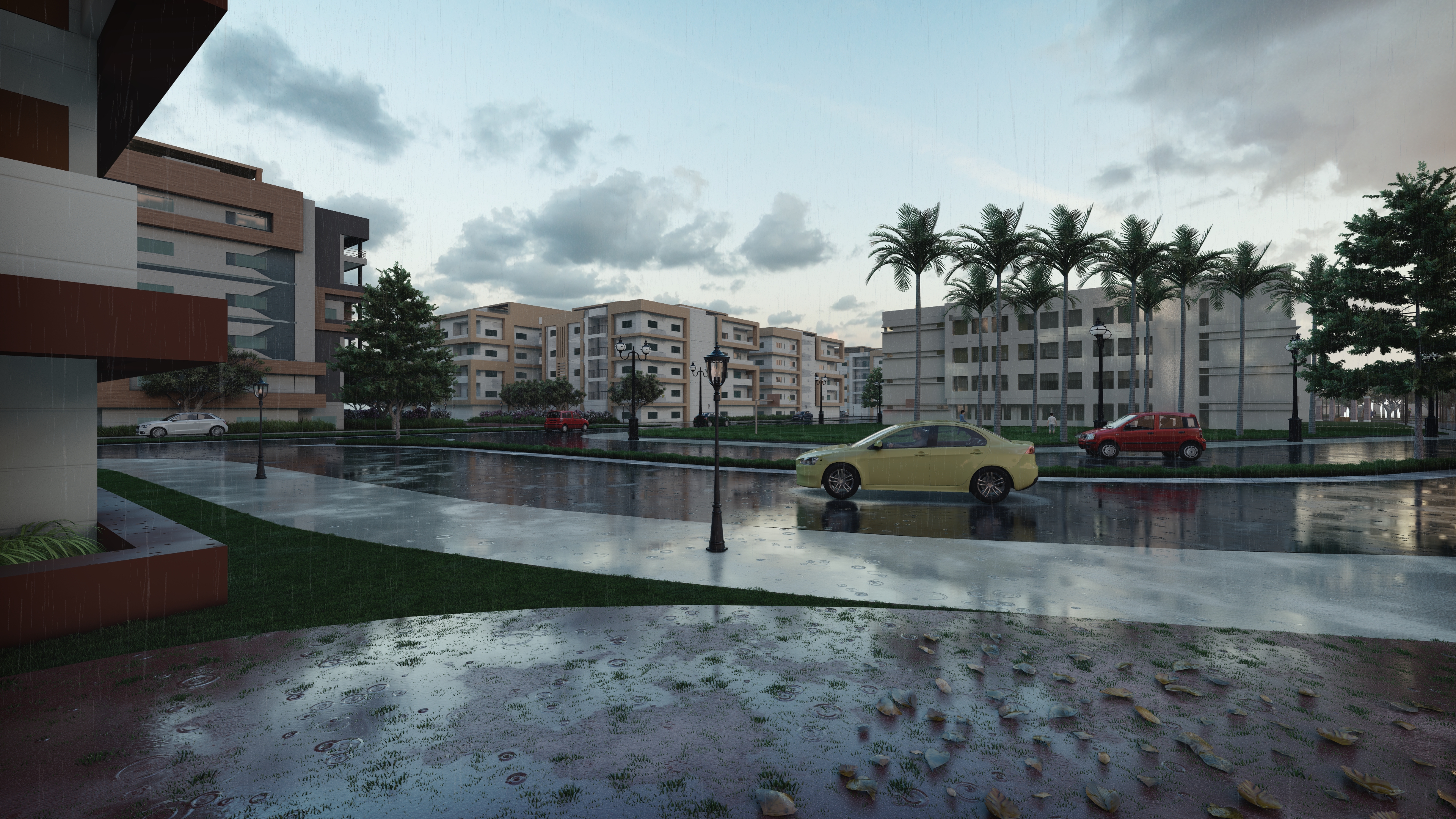 ديار 住宅规划项目丨埃及丨曼苏拉大学工程学院建筑系-29