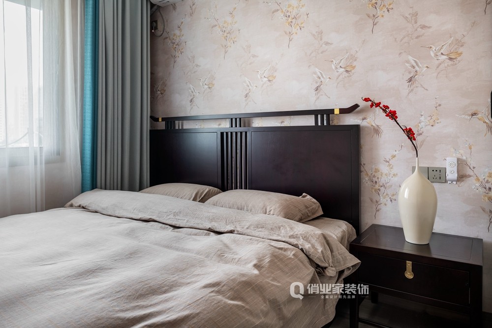 重庆玛瑙花园中式风格平层设计-12