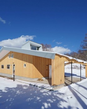 日本雪山深处【Pettanco 住宅 2】的定制设计