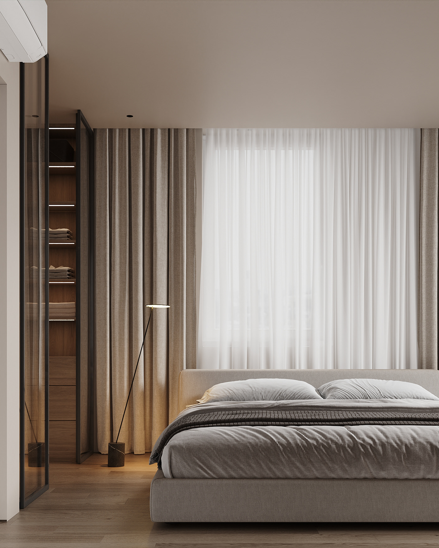 治愈系原木空间  柔和的极简主义-10