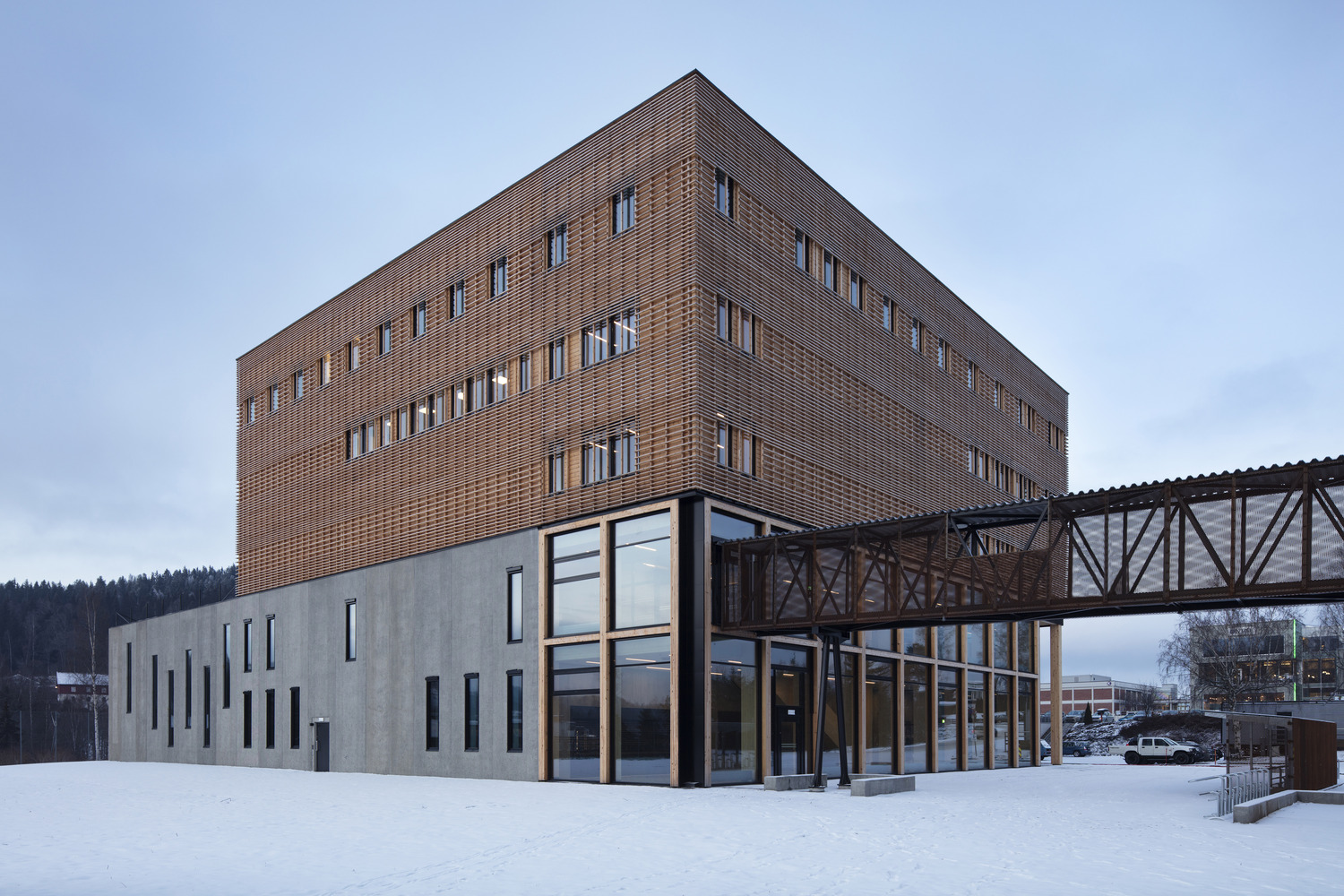 挪威 Gjøvik 大学学院丨Reiulf Ramstad Arkitekter-8