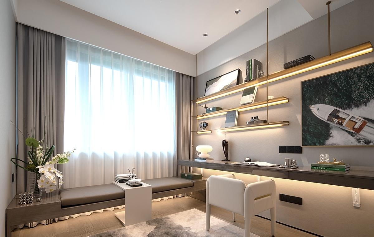 绿城烟台春熙海棠顶跃样板间丨中国烟台丨上海发现设计-27