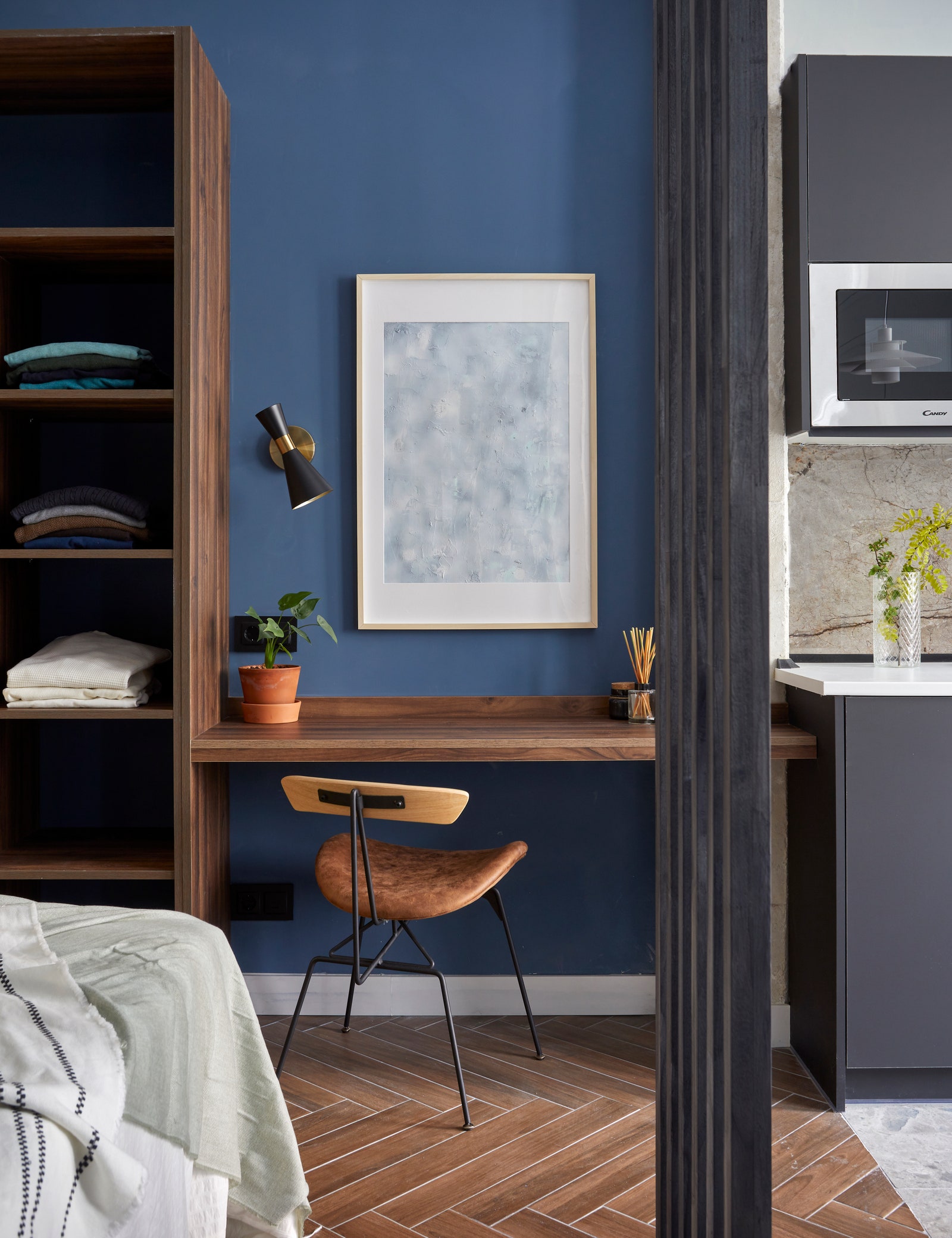 马德里 27 平米小空间魅力公寓设计-2