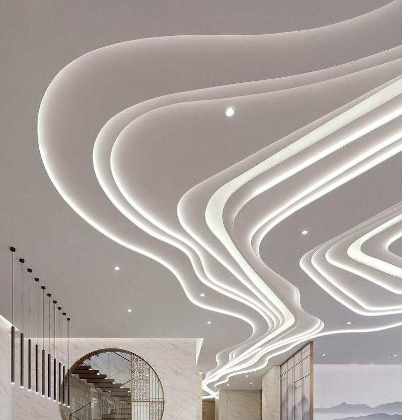 侨信雲起销售中心 | 行云流水般的空间设计-66