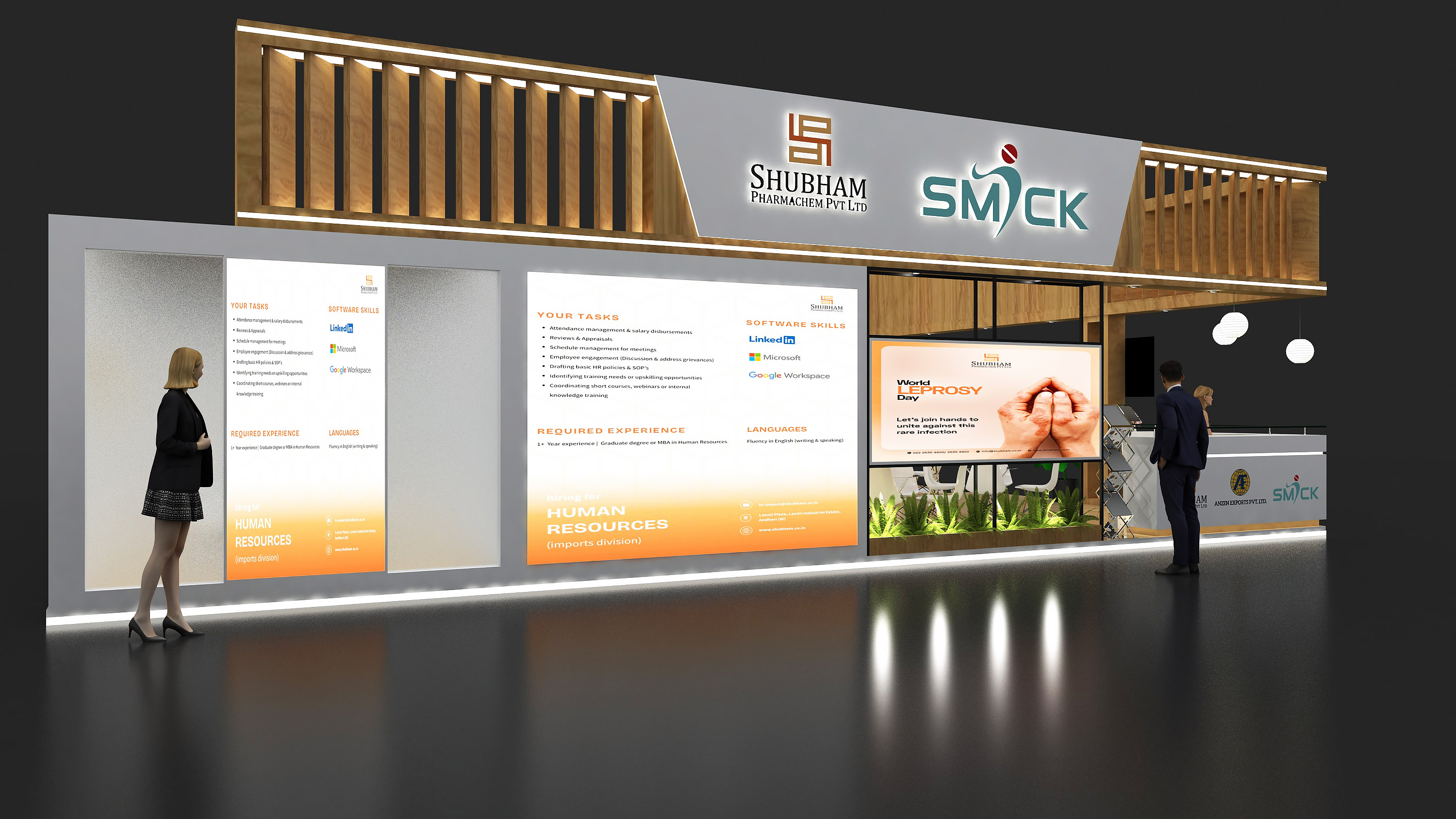 SHUBHAM 12X12M STALL DESIGGN IN MUMBAI-5