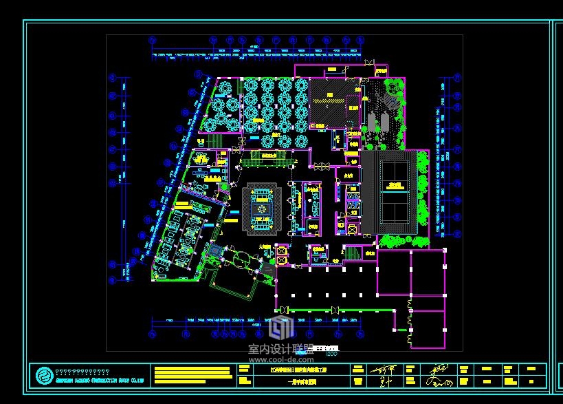 江西婺源假日酒店施工图-10