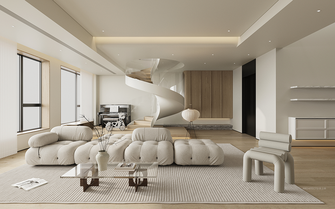 山东淄博润园 236㎡现代简约风丨中国淄博丨云上译舍-9