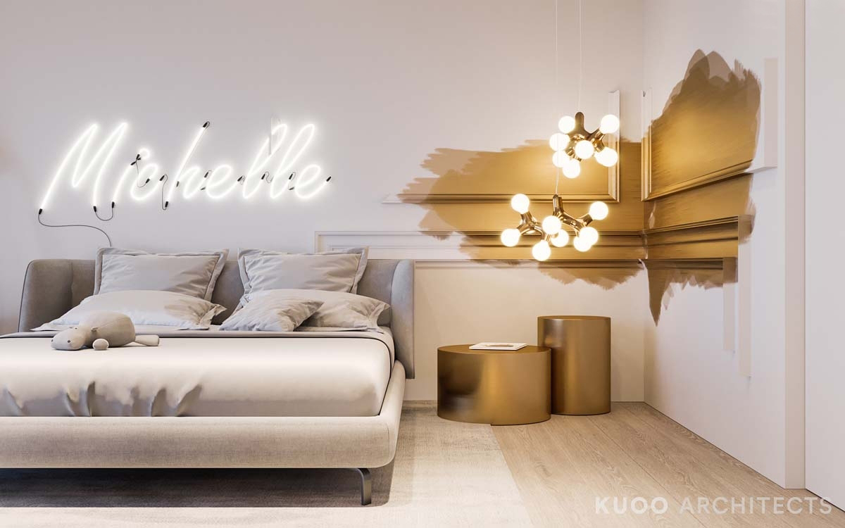 KUOO Architects设计--英国豪华与迷人的金属口音-48