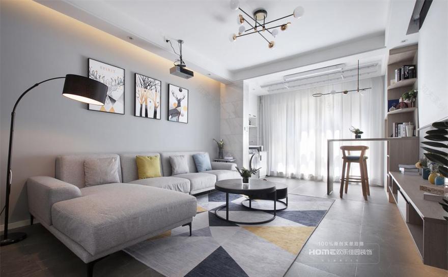 三室平层设计-5