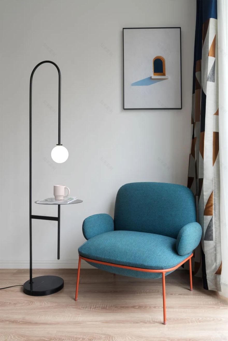 一套房改两套,全屋十几种颜色还想让客厅"裸奔" | 南也设计-55