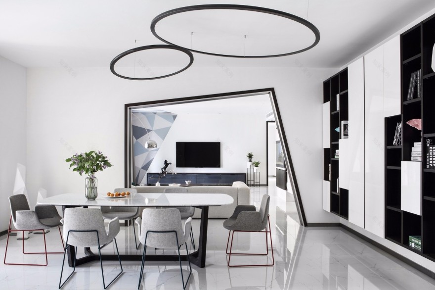 500㎡现代风格别墅 Studio.Y余颢凌设计事务所-12