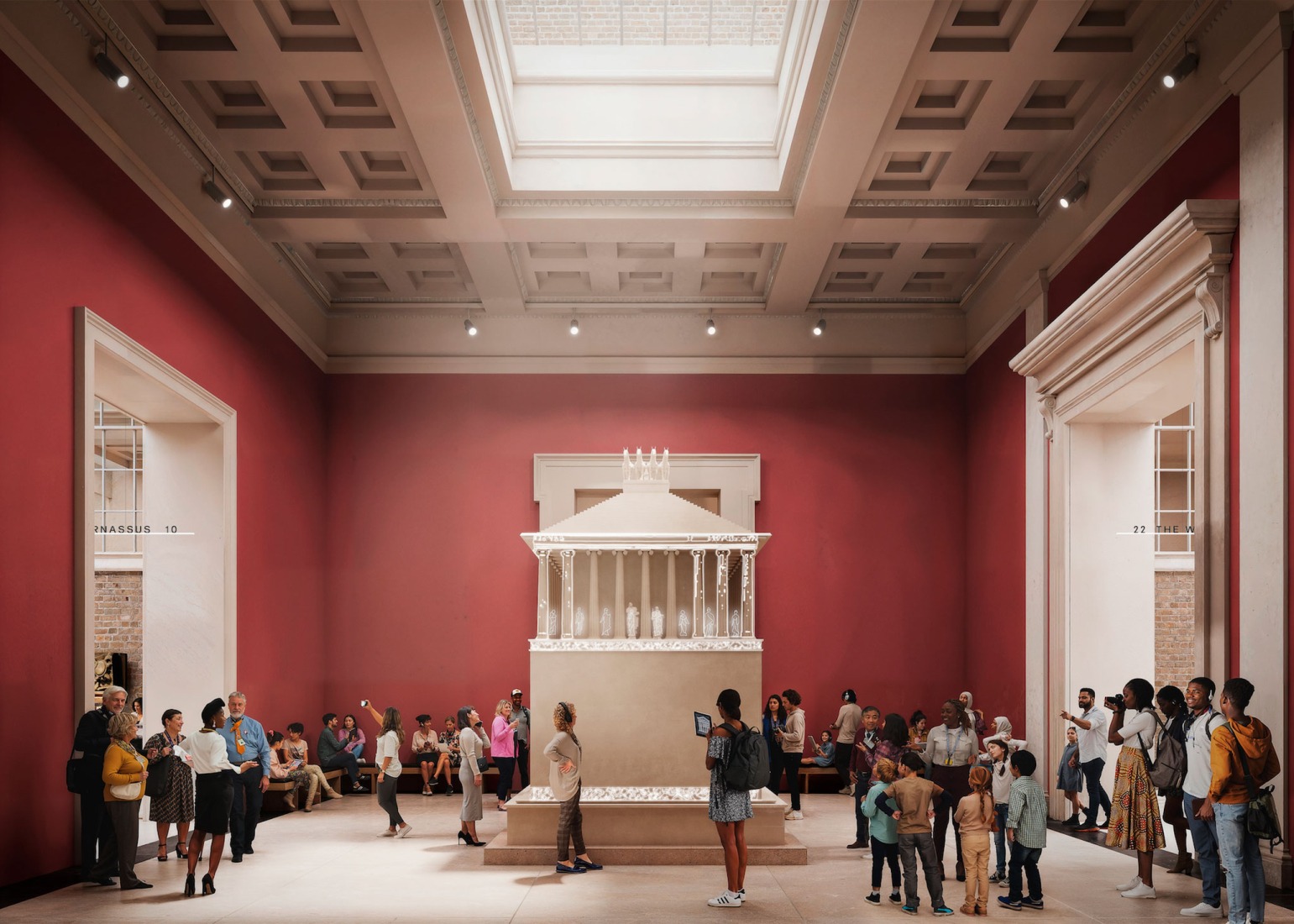 英国博物馆“西区馆”翻新项目丨英国伦敦丨6a architects等五组团队-31