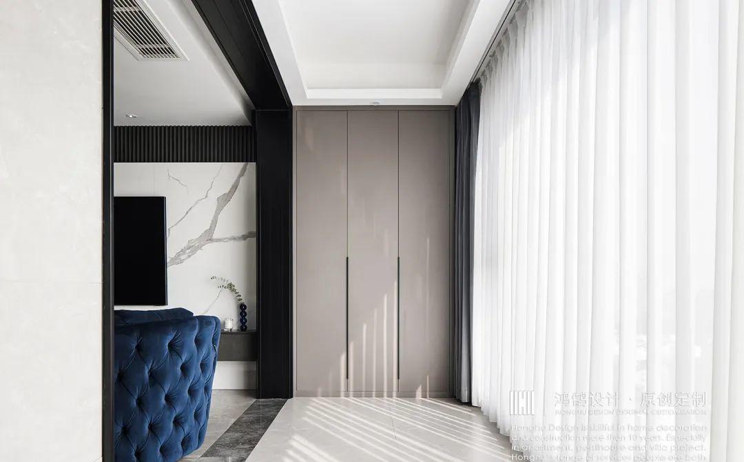 “嫣”色彩跳跃的温馨空间丨鸿鹄设计-14