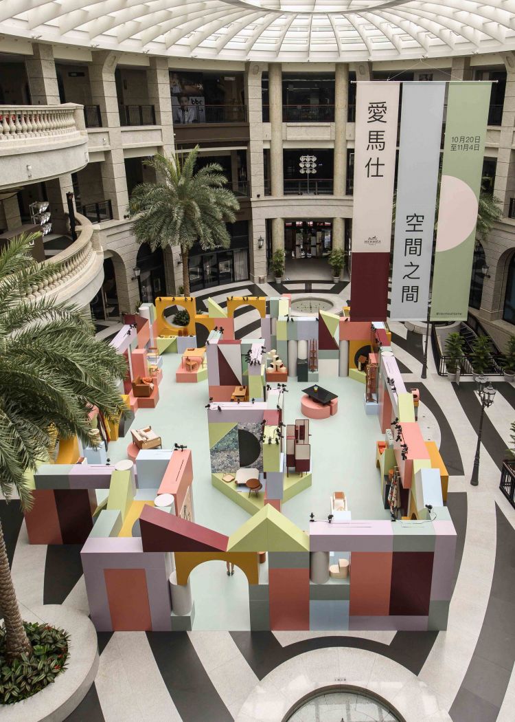 「愛馬仕—空間之間」家居藝術裝置展：用色彩開啟一場空間的生動對話！ - WEHOUSE-0