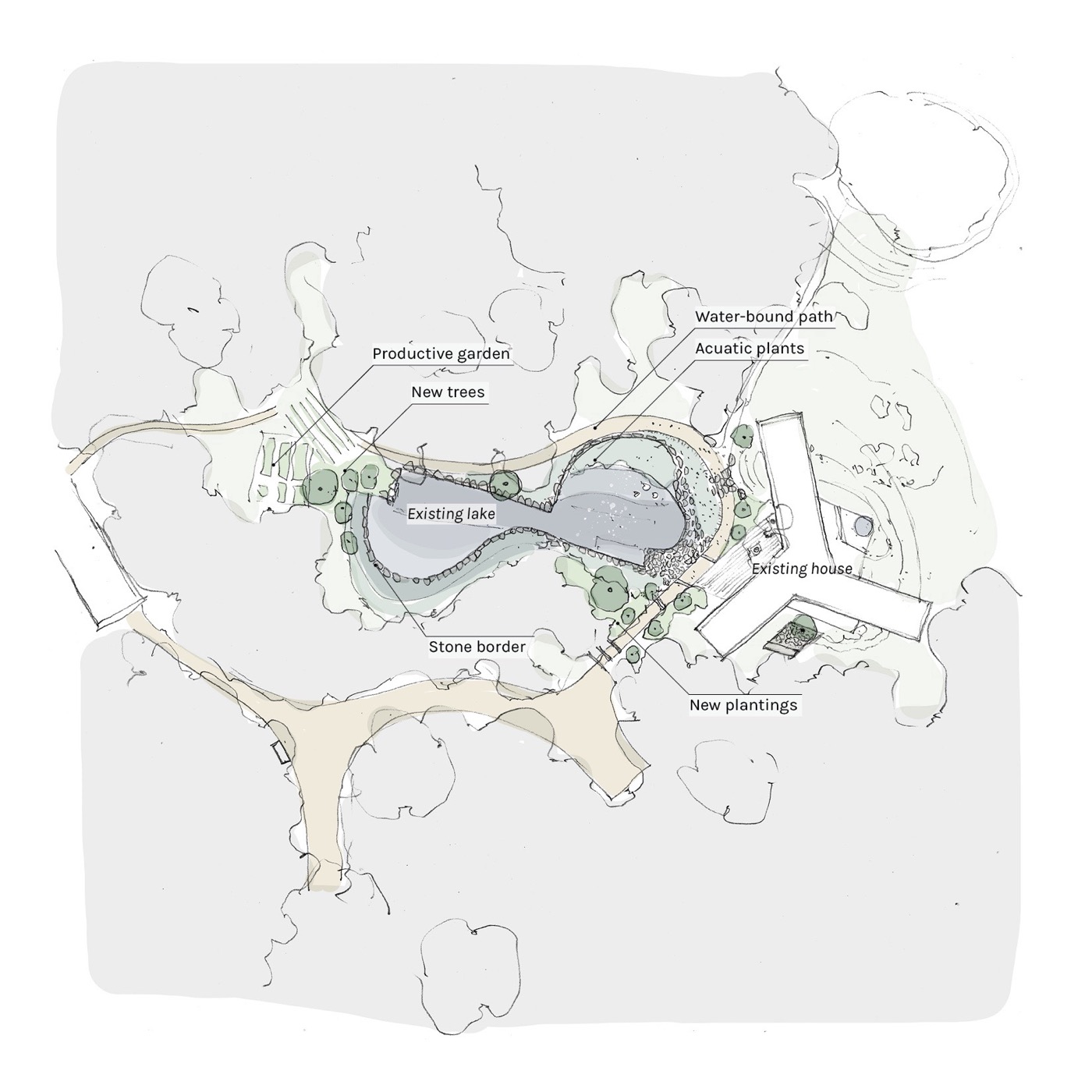 石线绿意 · 墨西哥 Reserva Peñitas 园林景观设计丨Estudio Ome-8