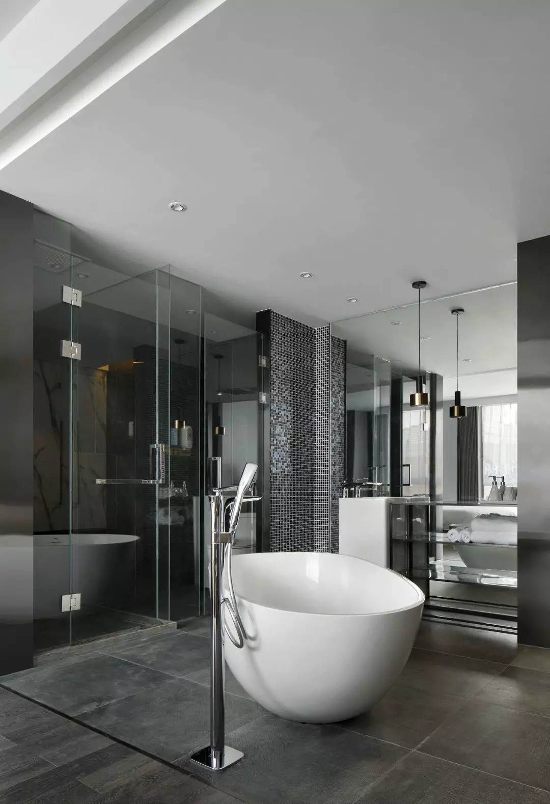 泰山脚下蓝莲花,现代艺术精品酒店设计-41