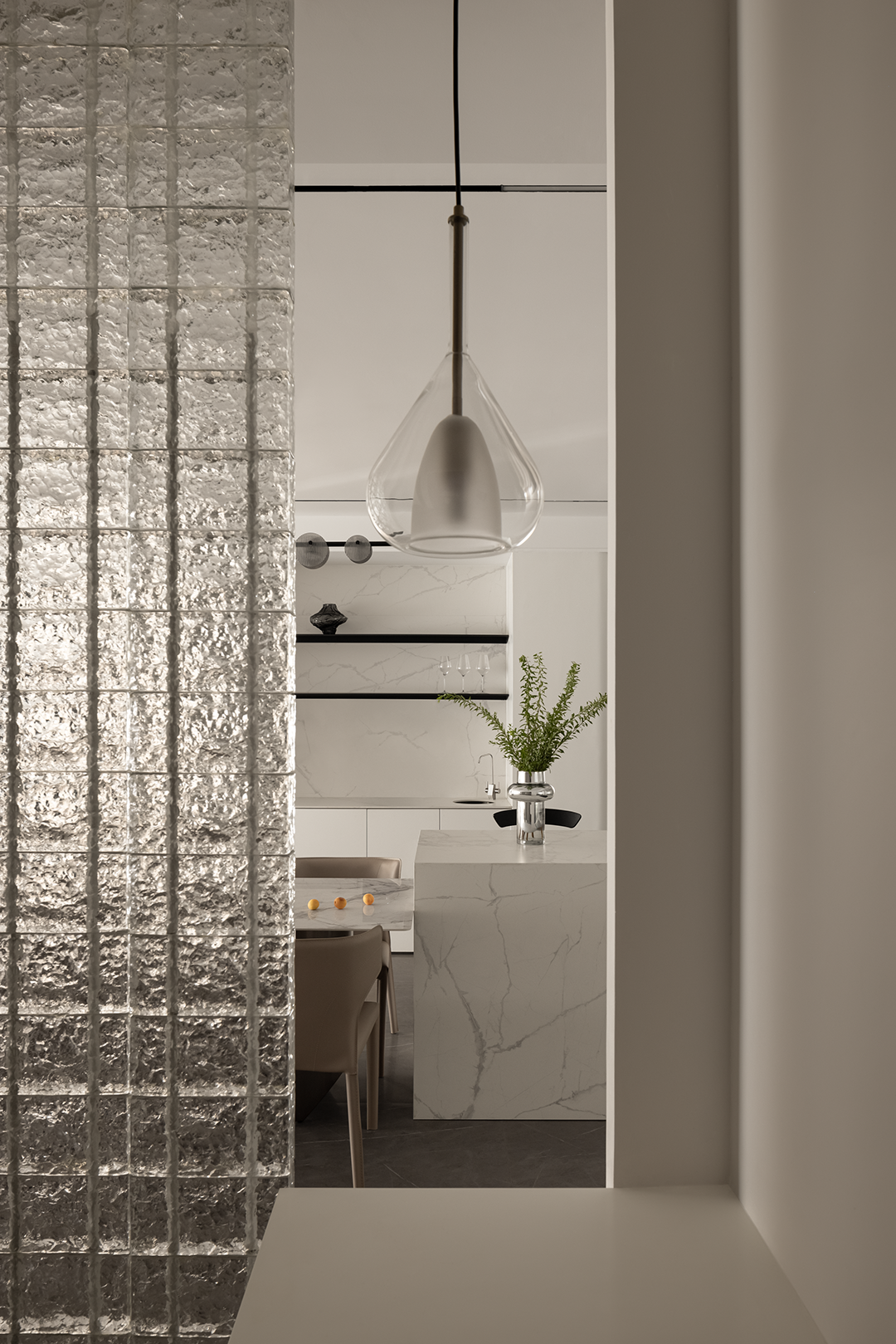 170㎡简约大平层，暖白原木的细腻优雅 | 深零设计-28