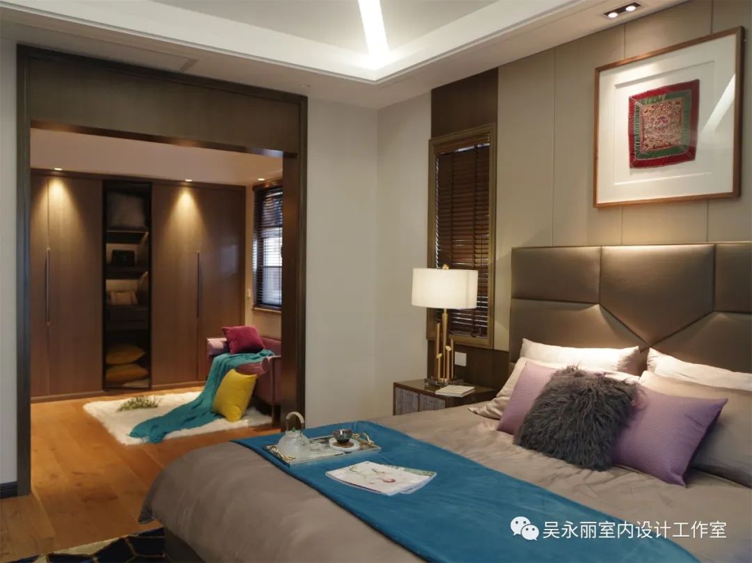 惠州御湾雅墅新中式轻奢风设计-94