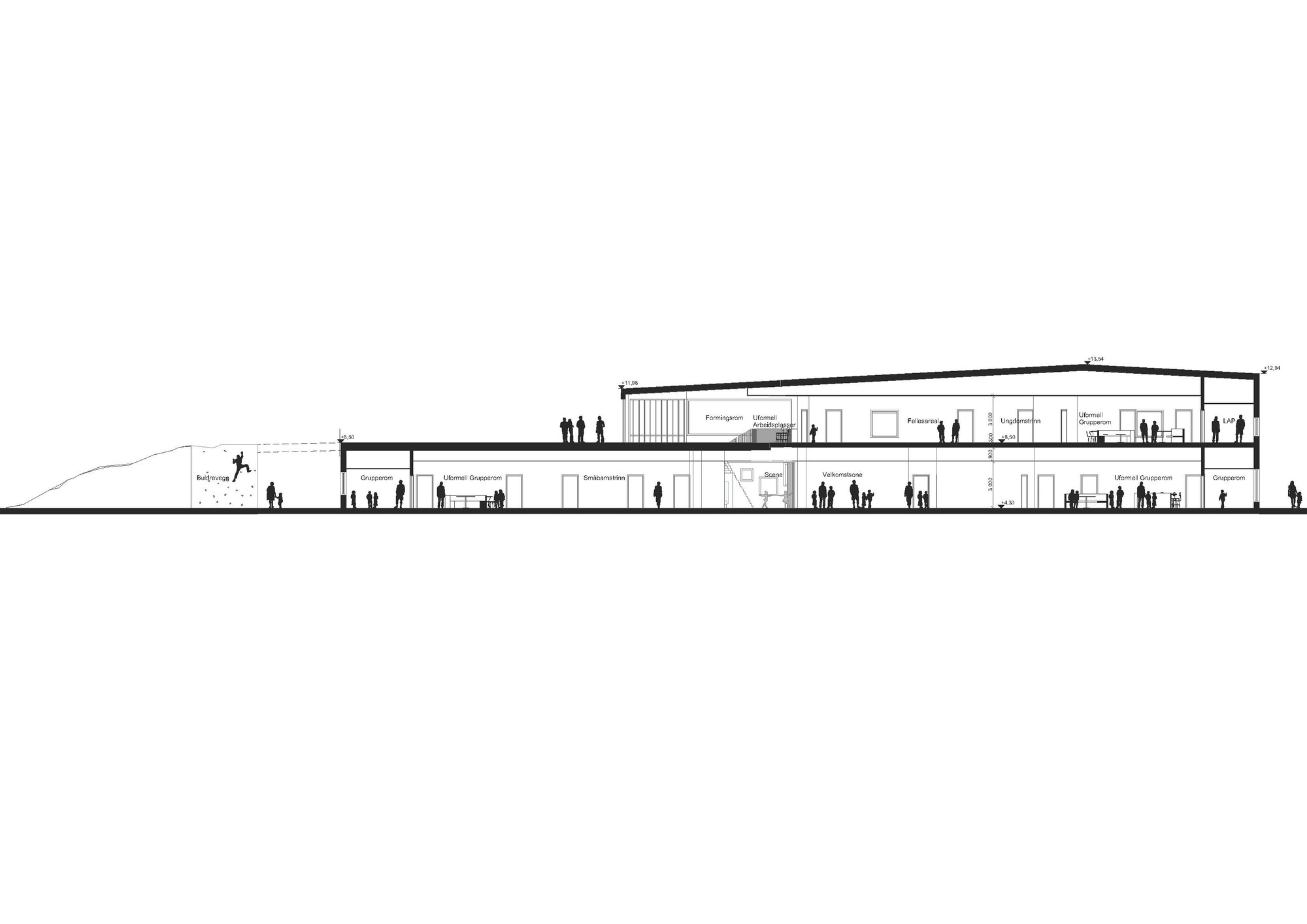 弗拉克斯塔德学校丨挪威丨LINK arkitektur-26