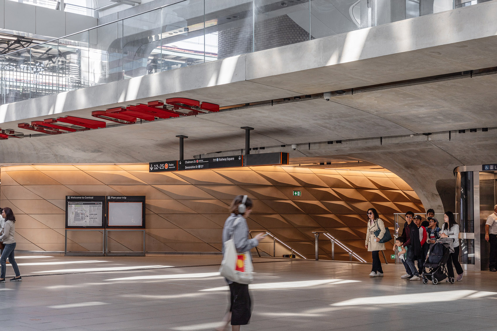 悉尼中央地铁车站丨澳大利亚悉尼丨伍兹贝格-35