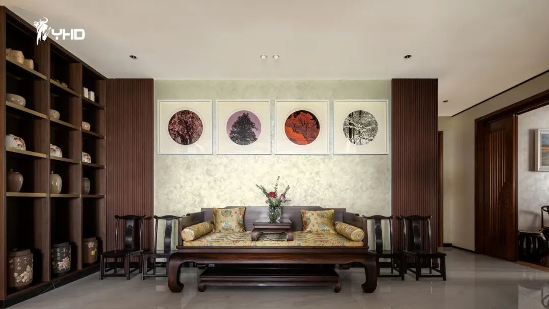 新中式海景大宅丨艺鸿实景-16