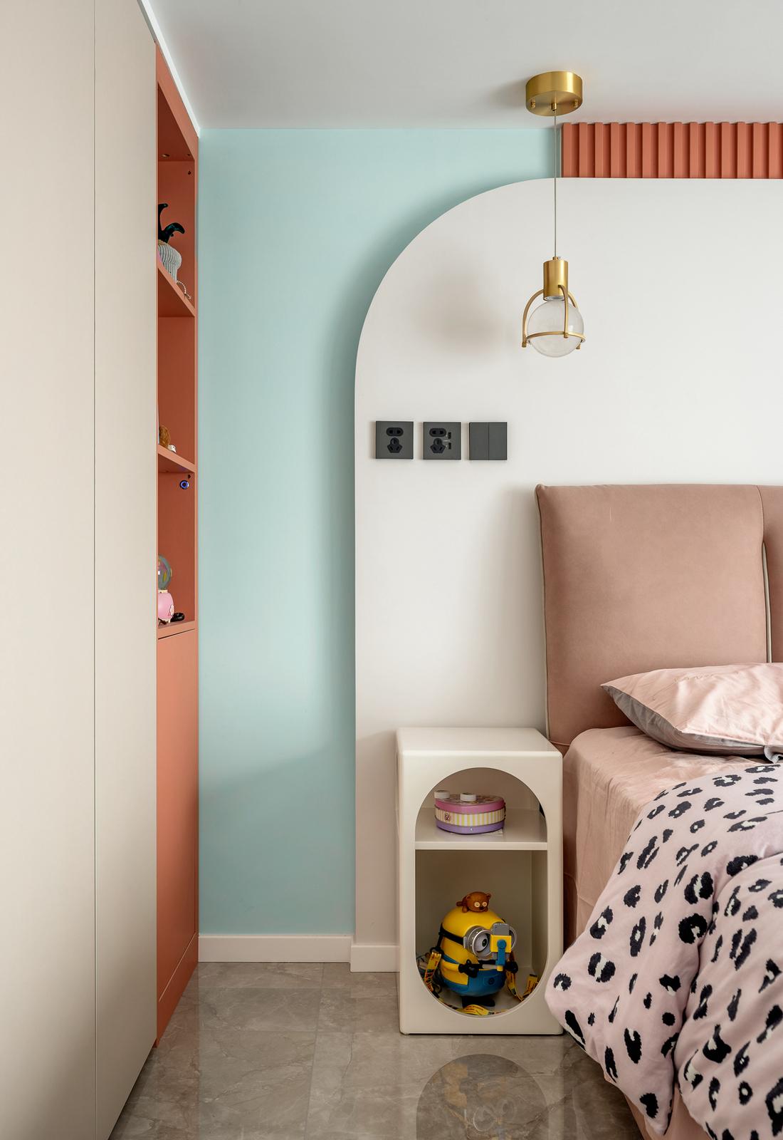 简约舒适二胎之家-43