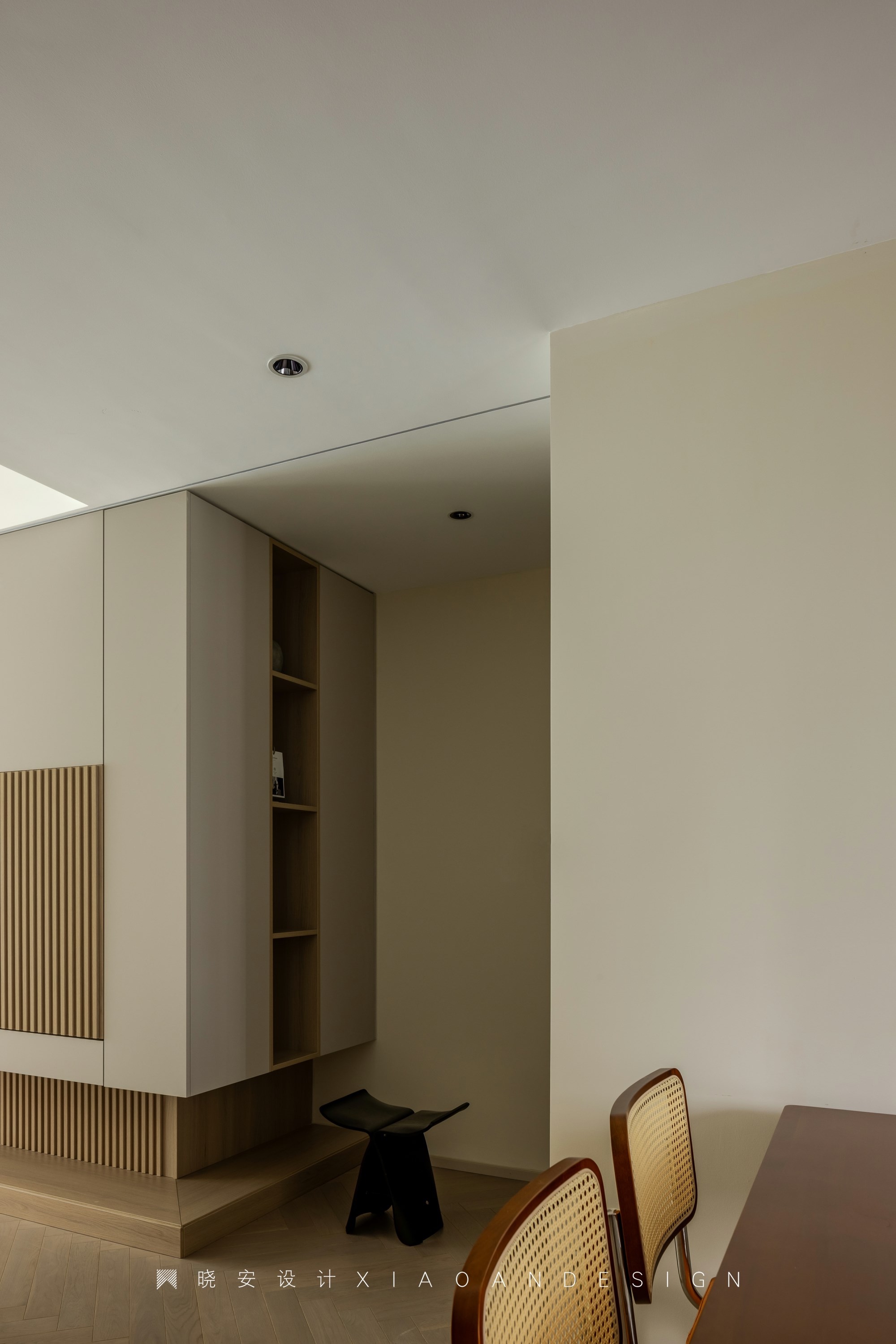 木元素+奶油质感的家丨晓安设计-27