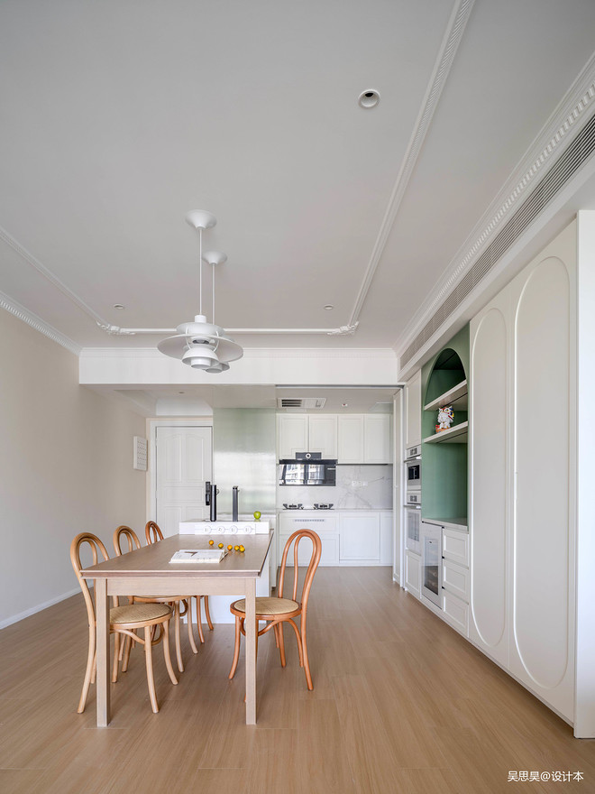 80万元三居140平米装修案例·轻法式奶油风江景平层旧房改造丨中国广州-19