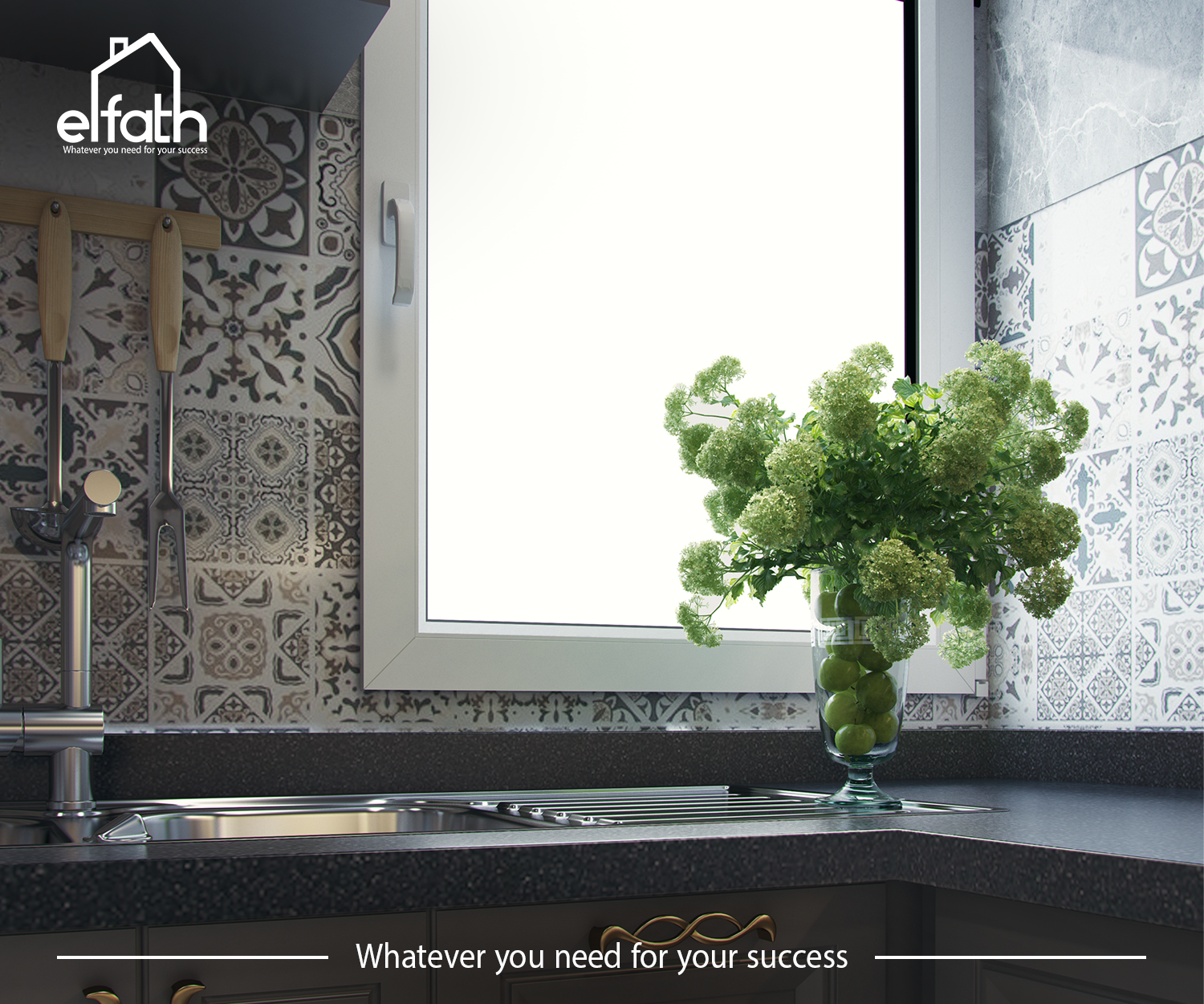 Resident home kitchen interior design-7