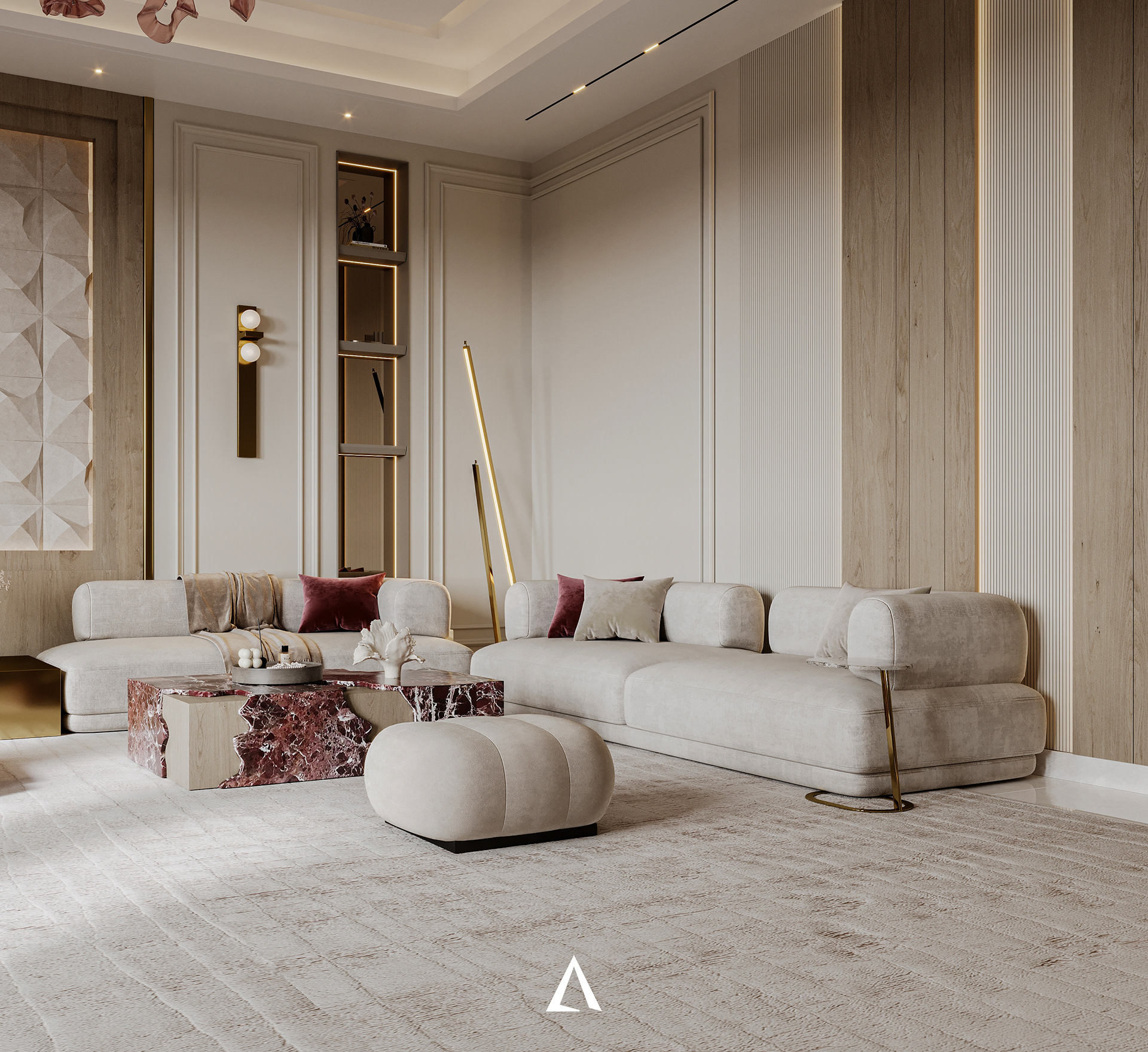 阿联酋的新经典会议厅（注：Majlis常见指阿拉伯国家的传统会议厅、会客厅等，具体需结合语境确定） 丨阿联酋丨Pyraviz-14