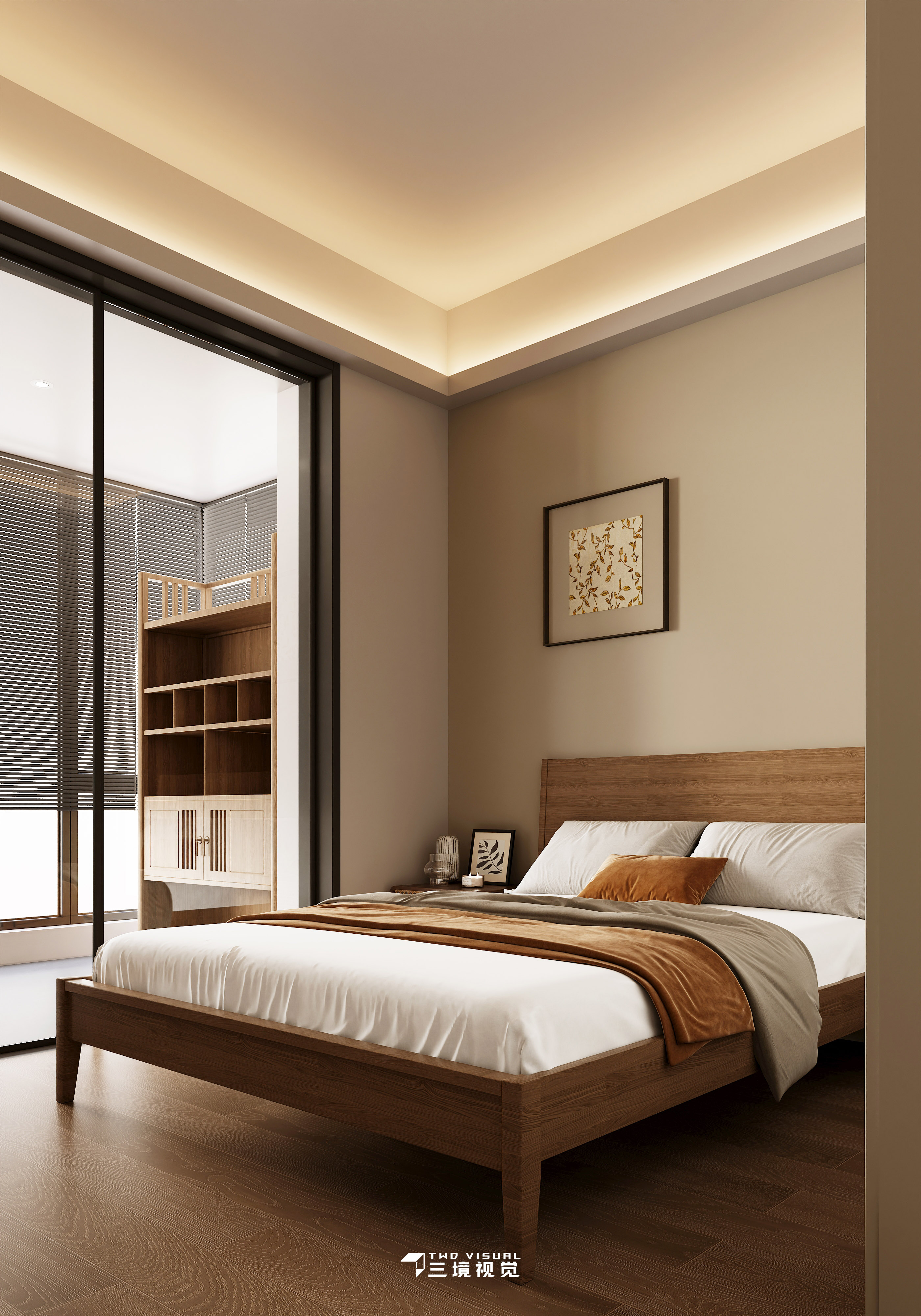 住宅-宋式美学小户型设计-11