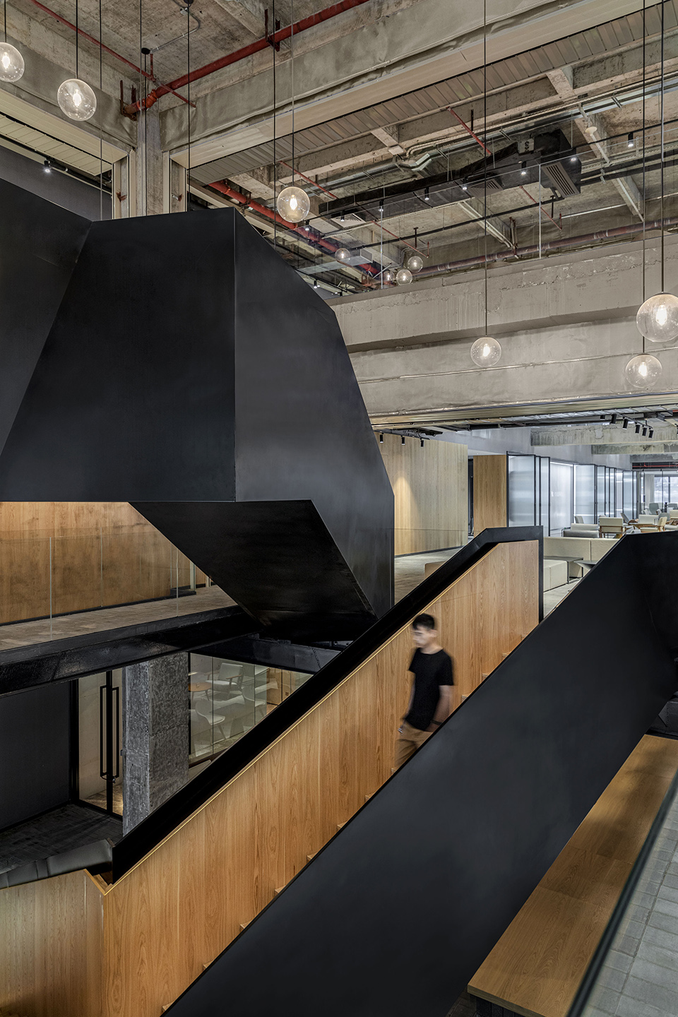 深圳移卡C4办公楼室内设计丨中国深圳丨卓汉苏文建筑事务所-35