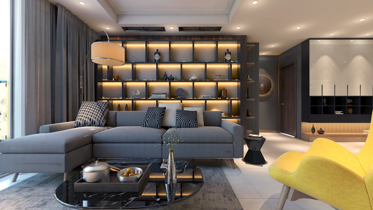 越南胡志明市公寓设计展现现代居住美学-21