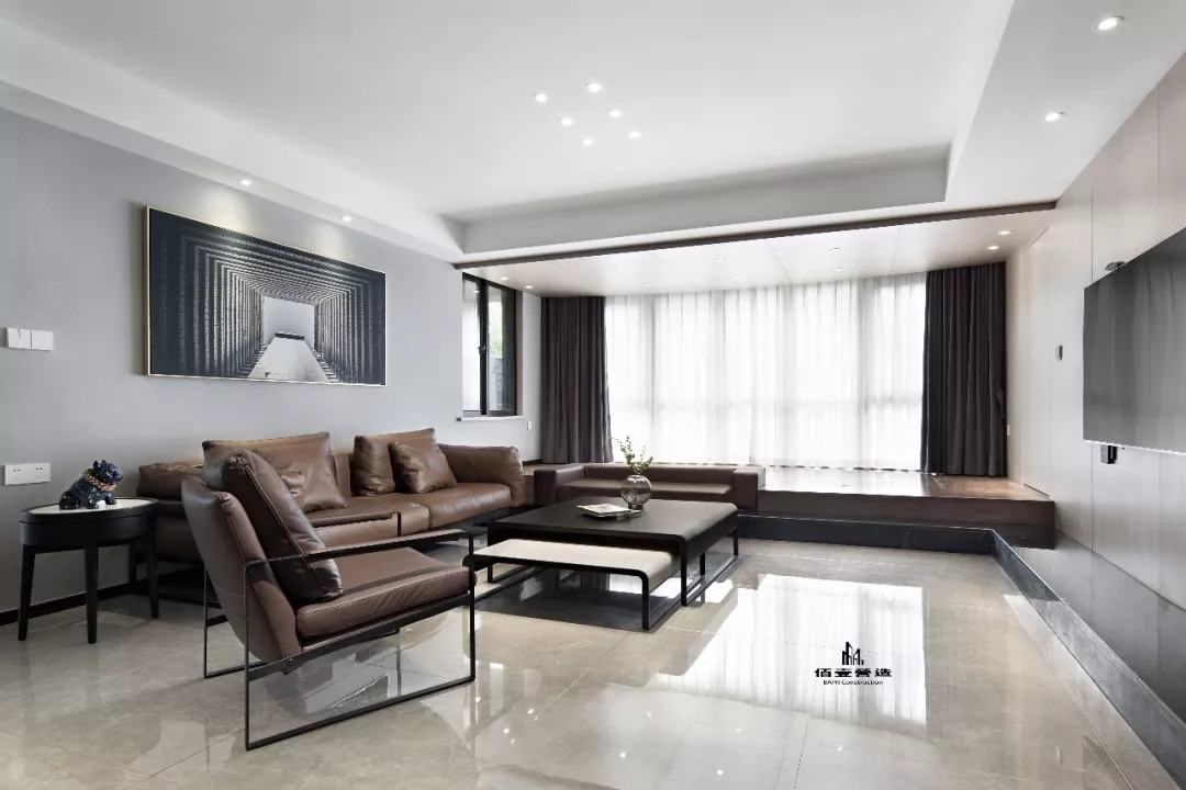 现代简约,留白生活的遐想——镇江永隆城市广场 190 平米设计案例-20