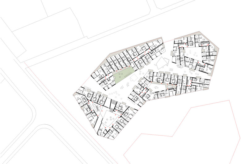 Campagne Areal 街区开发项目丨奥地利丨Bogenfeld Architektur-14