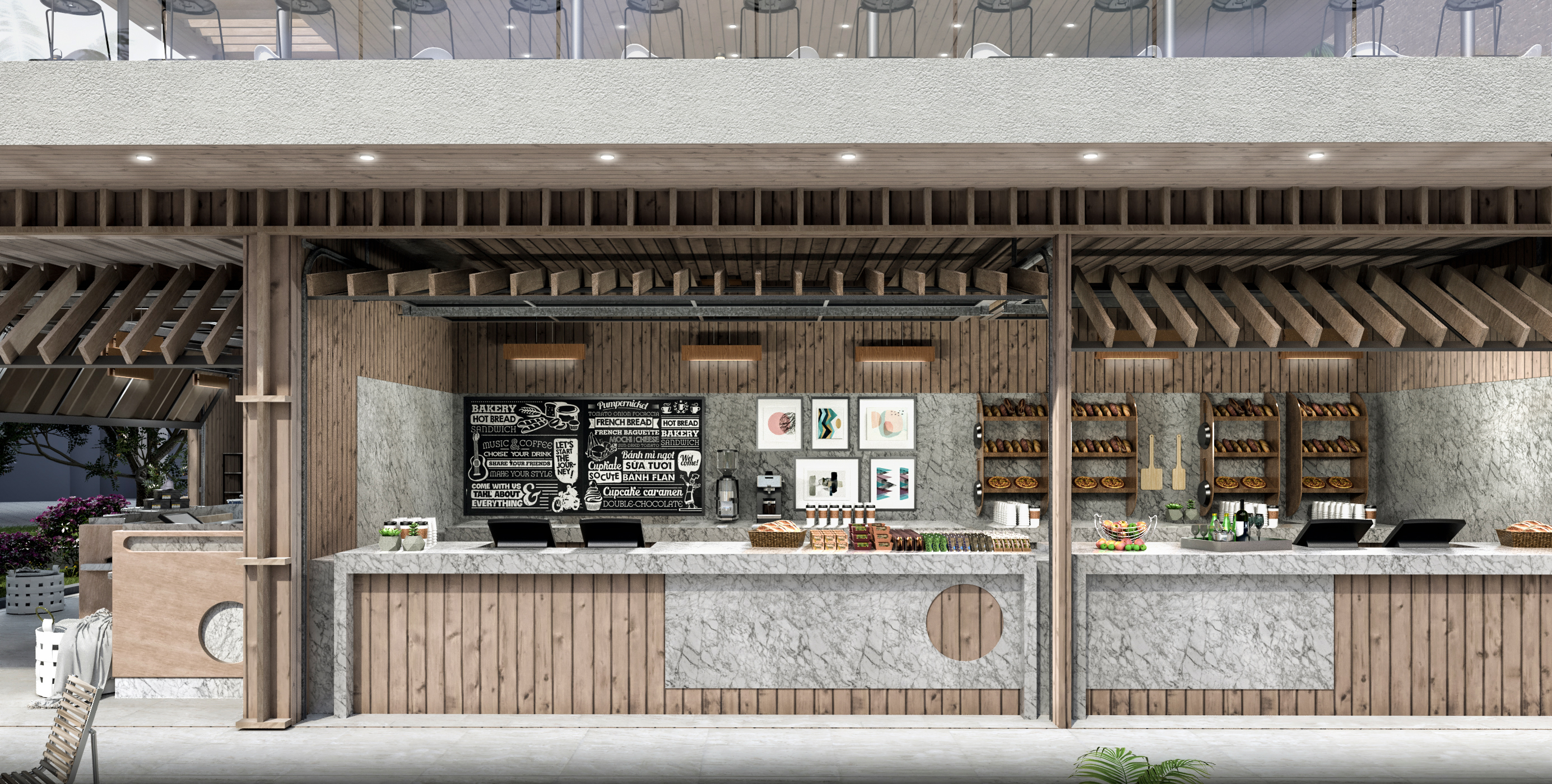 Dallas 热带海滩娱乐中心 | BLUR Workshop 的混合商业设计-38